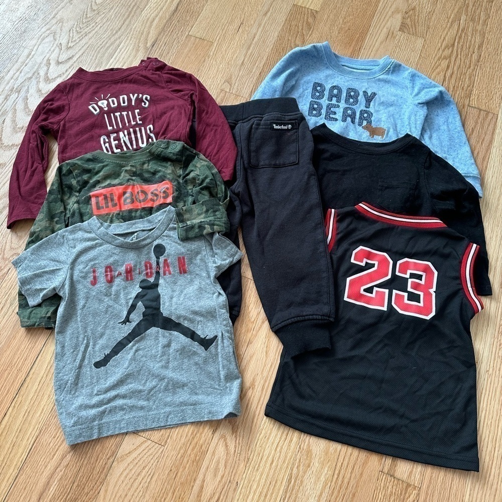 Timberland, Tommy Hil, Nike Jordan Boys lot